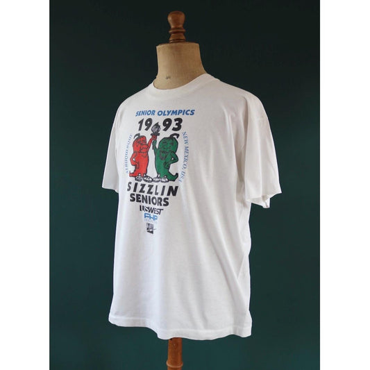 Vintage 1990s Senior Olympics t shirt - single stitch tee - 47” chest