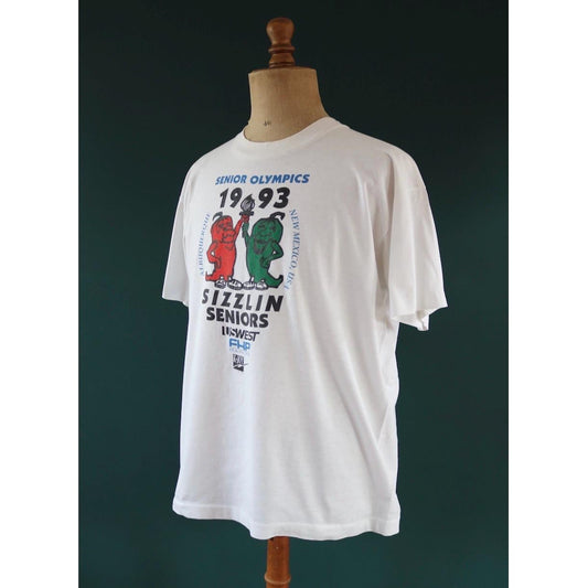 Vintage 1990s Senior Olympics t shirt - single stitch tee - 47” chest