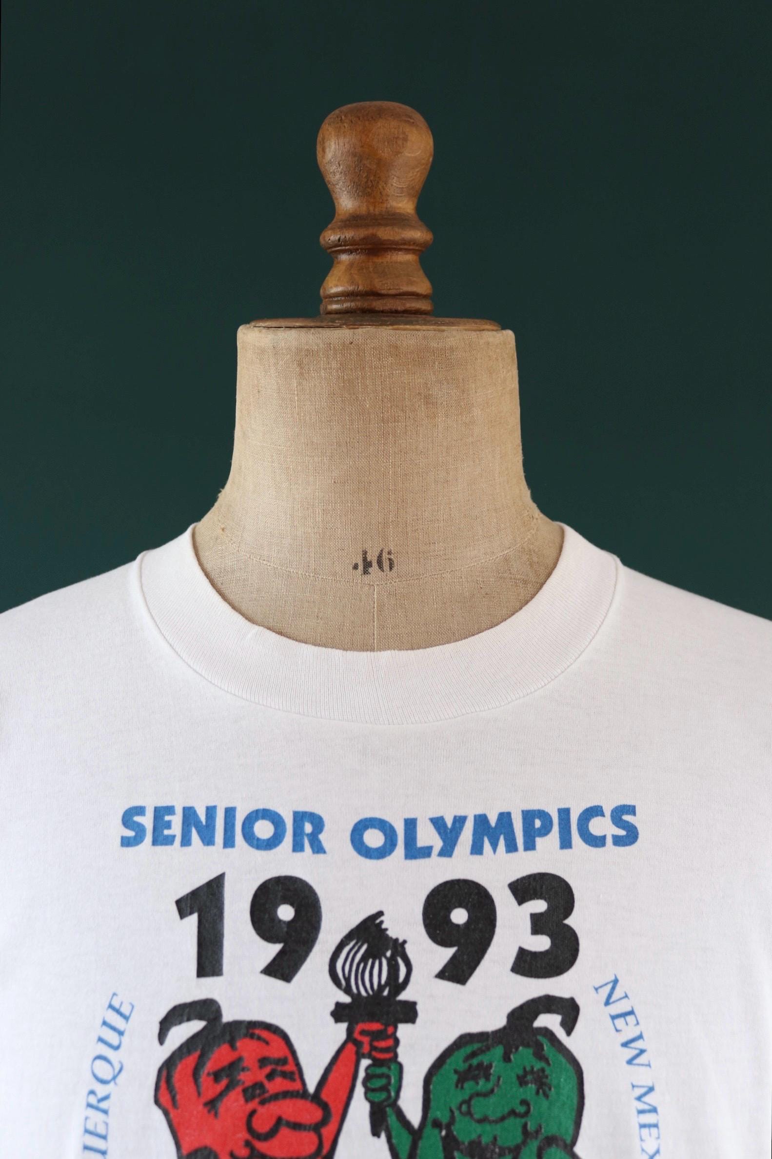 Vintage 1990s Senior Olympics t shirt - single stitch tee - 47” chest