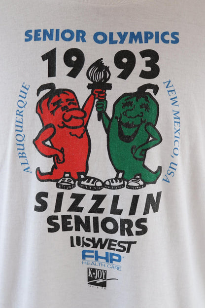 Vintage 1990s Senior Olympics t shirt - single stitch tee - 47” chest