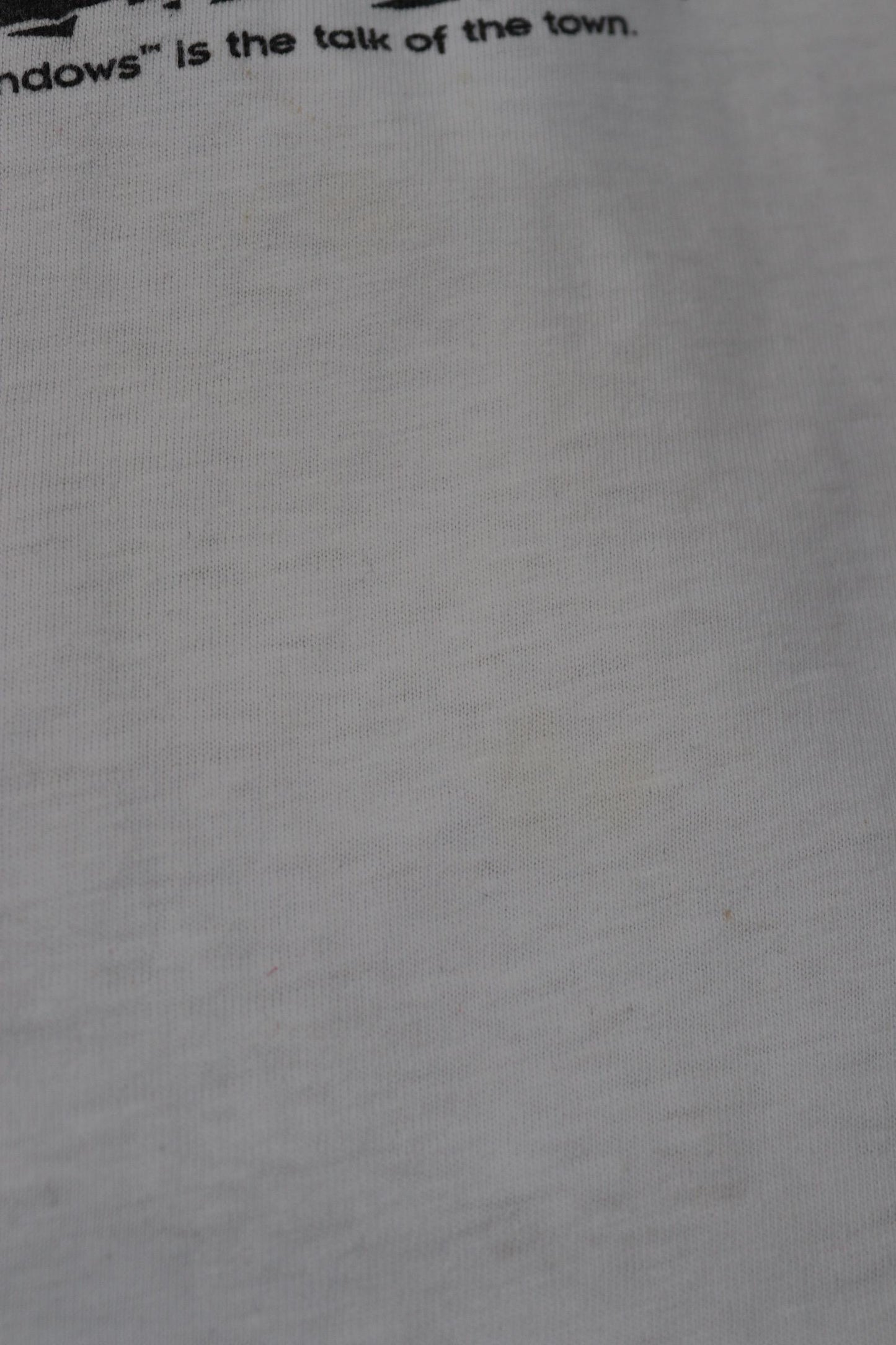 Vintage 1990s computer software t shirt - Windows 95 tee - tech geek - 48” chest