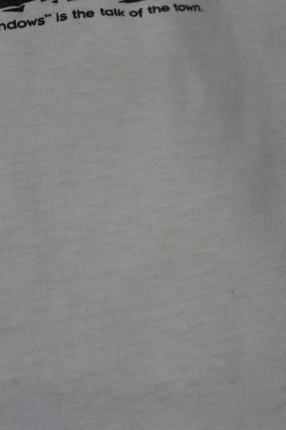 Vintage 1990s computer software t shirt - Windows 95 tee - tech geek - 48” chest