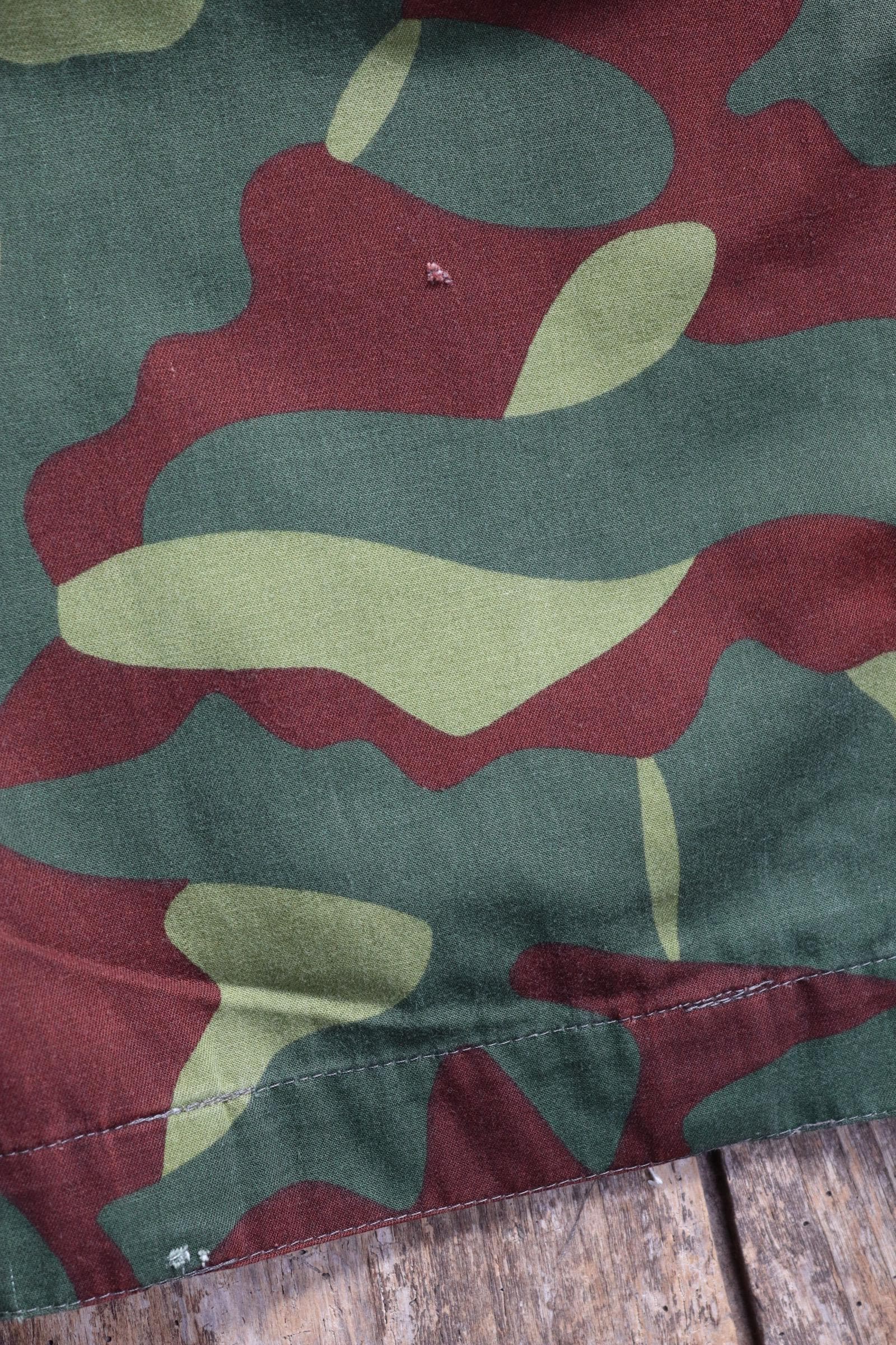 Vintage 1980s Finnish M62 camo trousers - windproof paratrooper pants - 42” x 28”