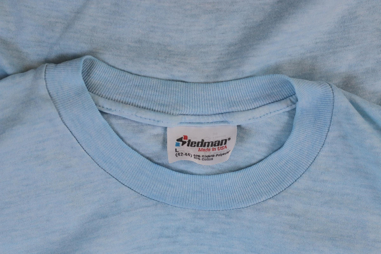 Vintage 1990s graphic t shirt - single stitch tee - made in USA - 39" chest