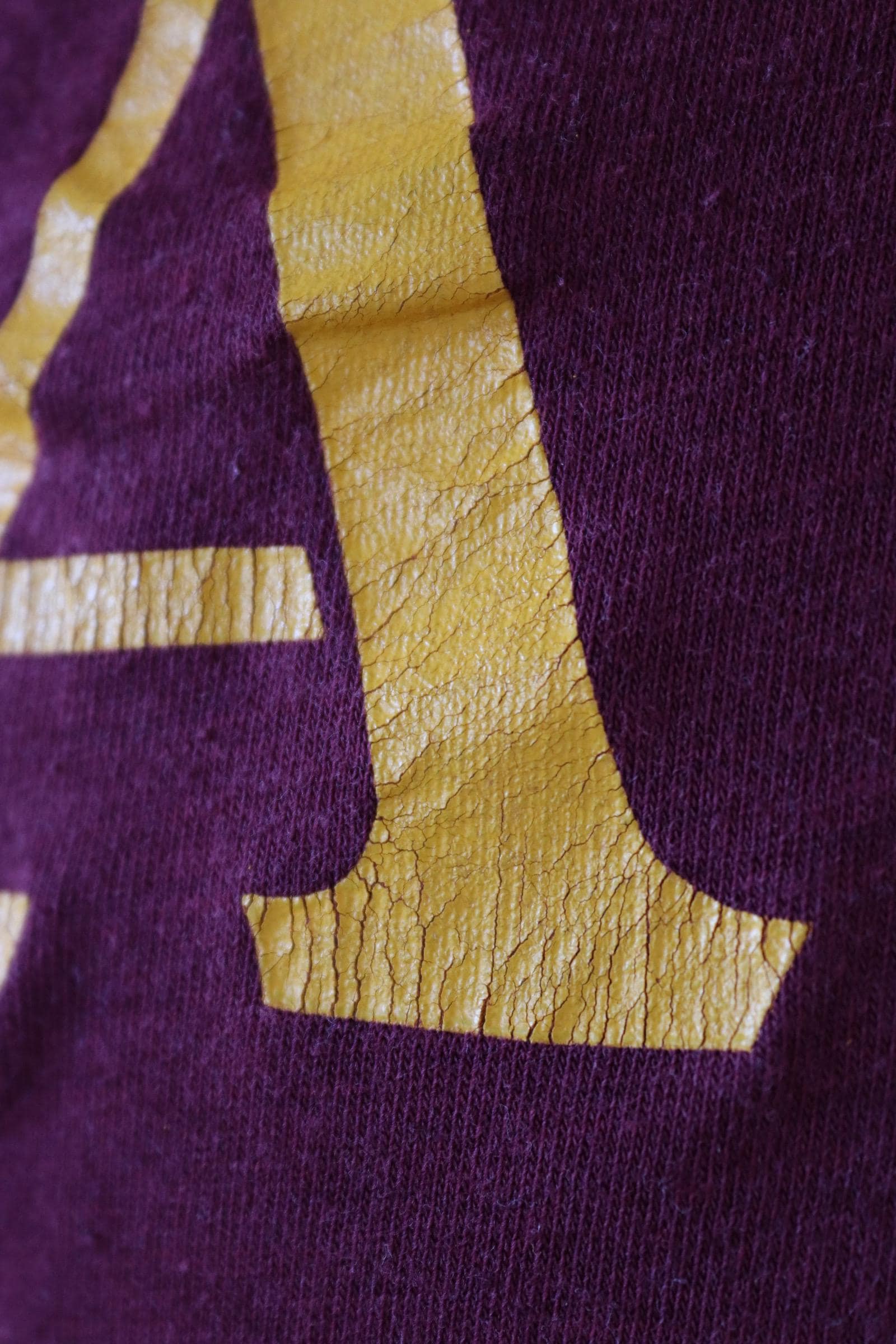 Vintage 1970s Greek letters sorority t shirt - single stitch tee - 38” chest