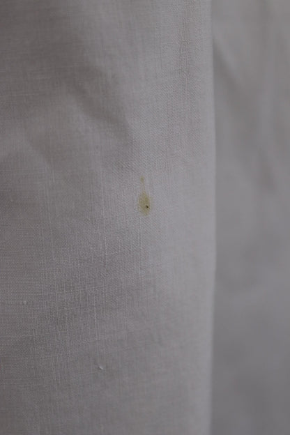 Antique 1800s Victorian white cotton nightgown - vintage 1900s dress - cottagecore - broderie Anglais - 50” chest