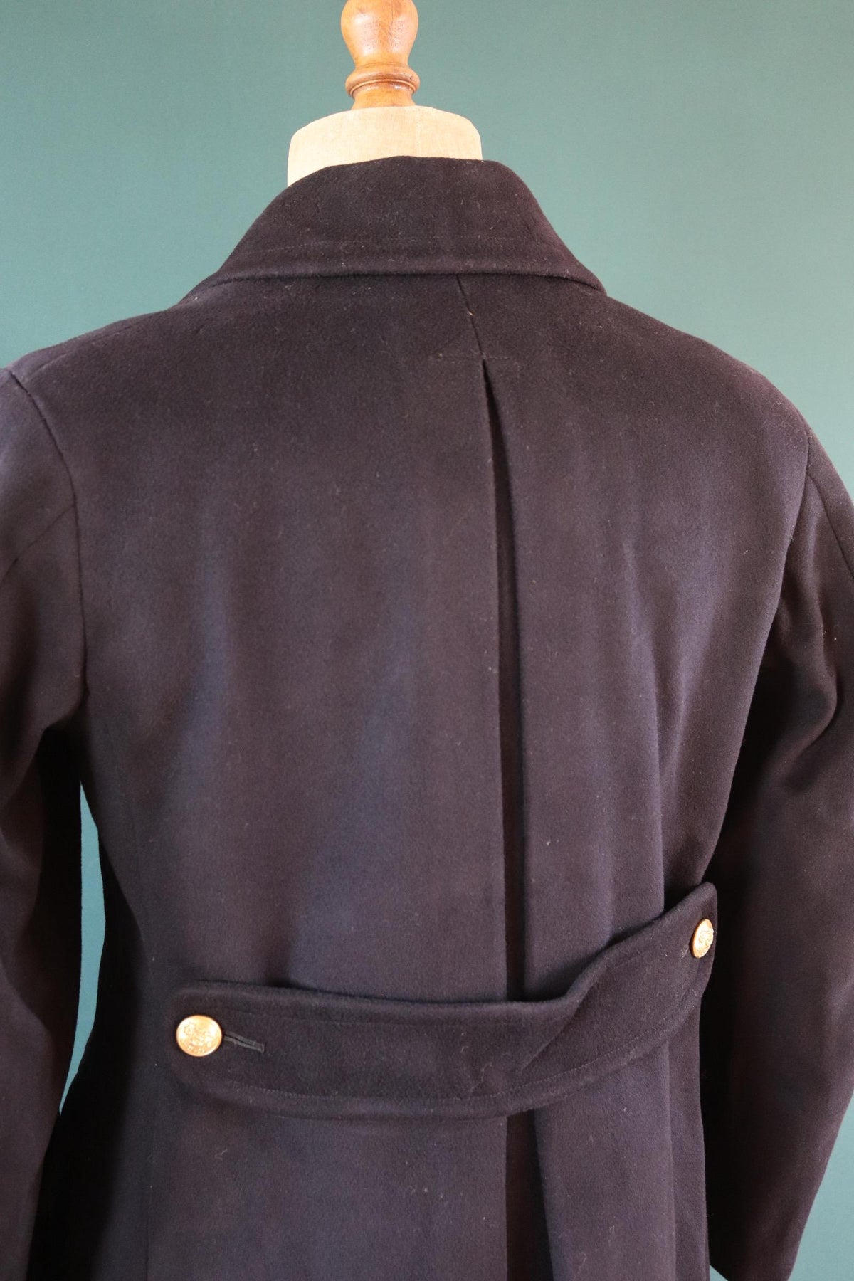 Vintage 1930s Royal Yacht Squadron overcoat - Naval bridge coat - 42" chest