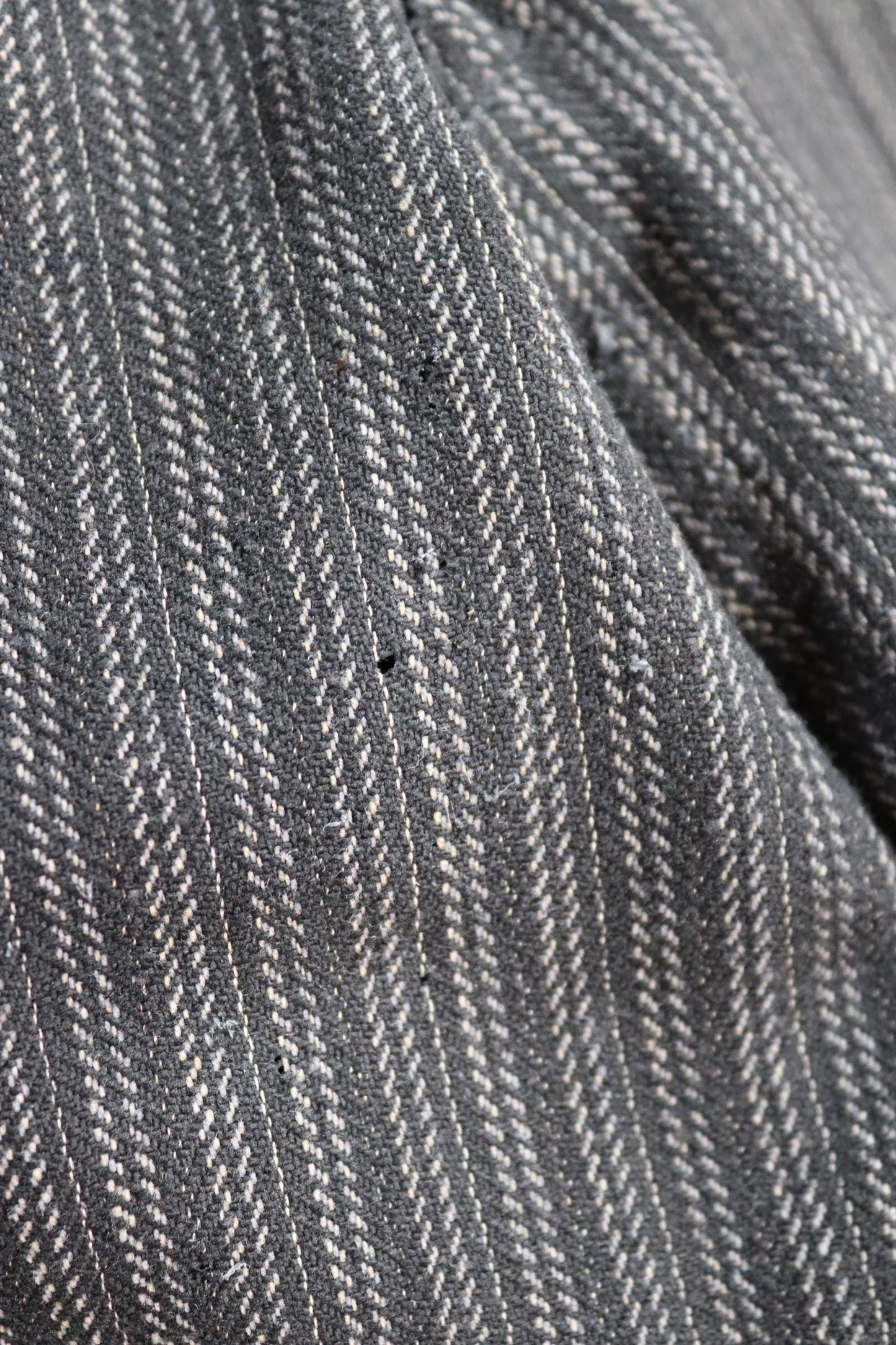 Vintage 1960s morning suit trousers - striped suit pants - 32” x 30”