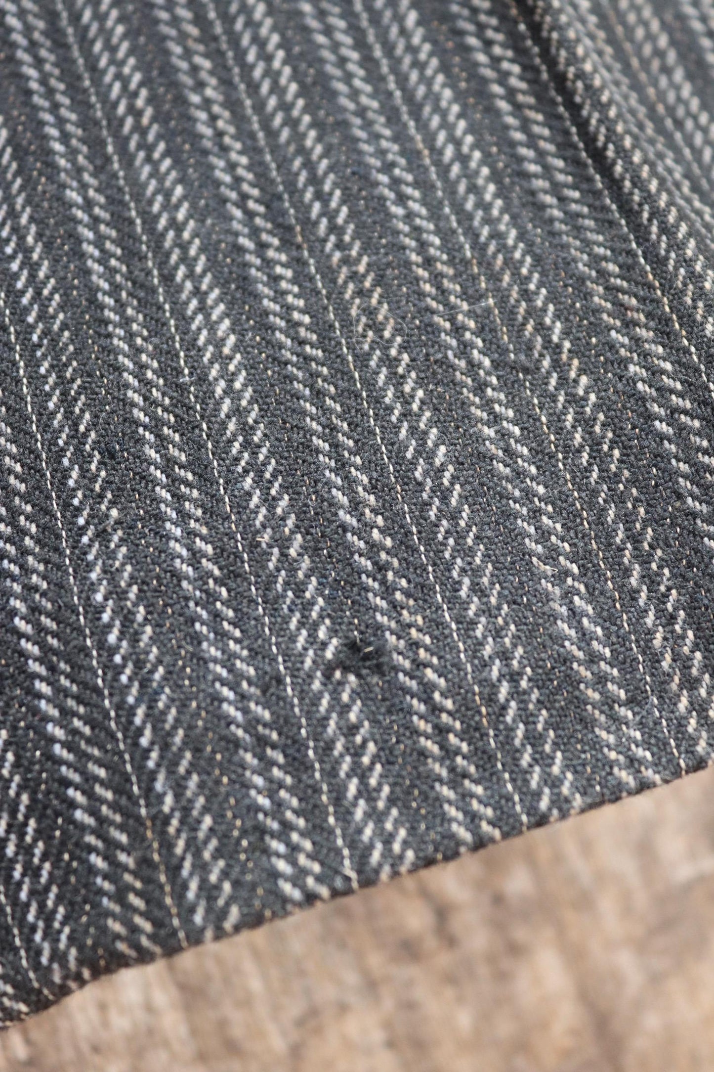 Vintage 1960s morning suit trousers - striped suit pants - 32” x 30”