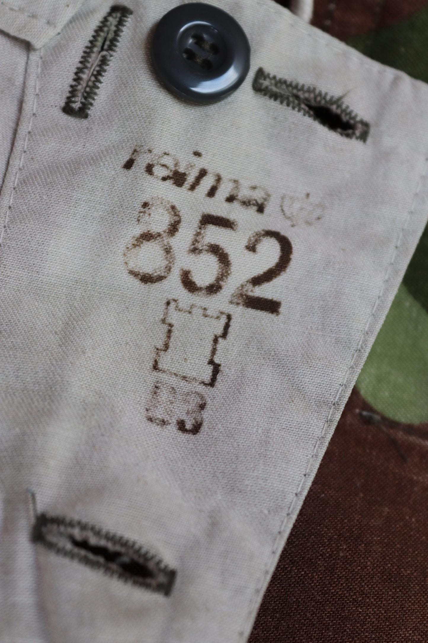 Vintage 1980s Finnish M62 camo trousers - windproof paratrooper pants - 39” x 28”