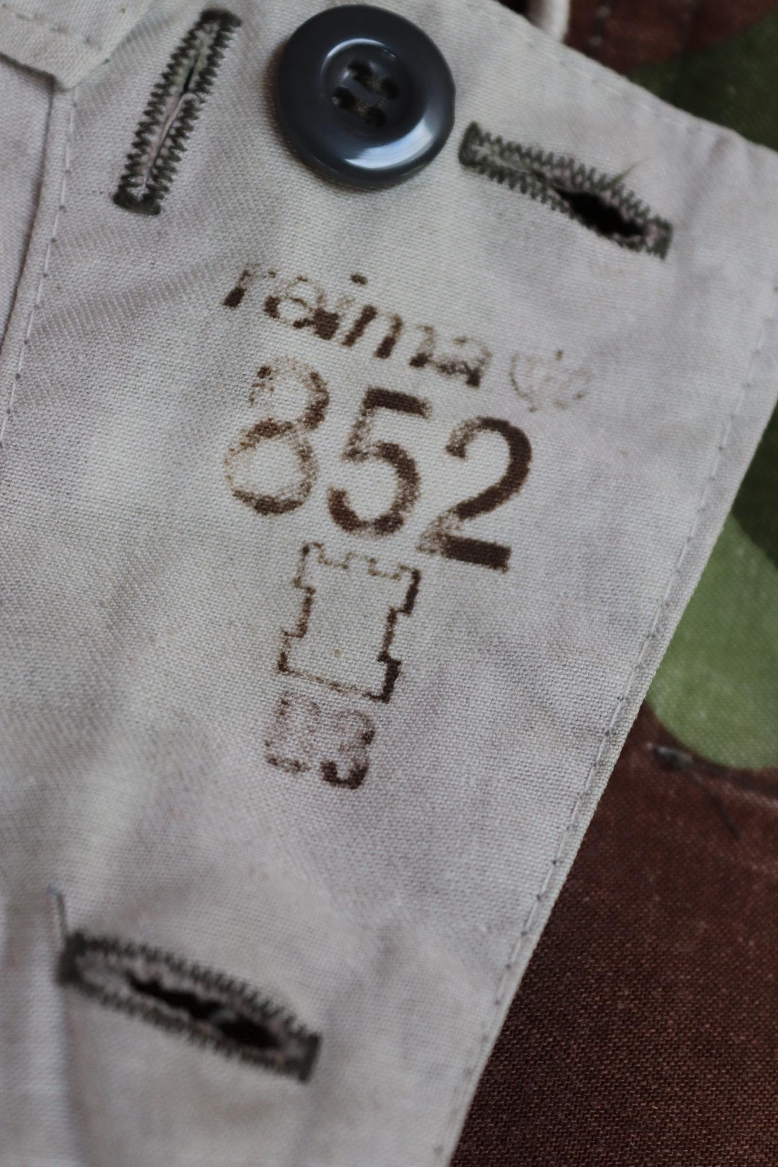 Vintage 1980s Finnish M62 camo trousers - windproof paratrooper pants - 39” x 28”