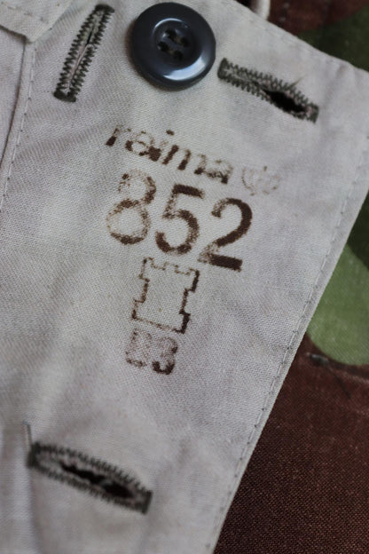 Vintage 1980s Finnish M62 camo trousers - windproof paratrooper pants - 39” x 28”