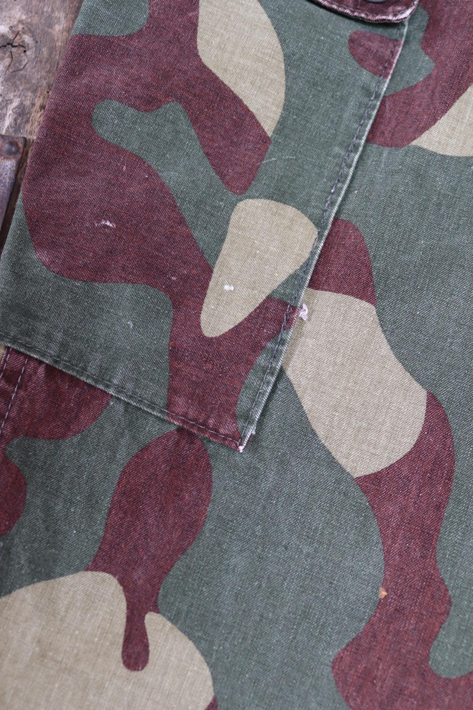 Vintage 1980s Finnish M62 camo trousers - windproof paratrooper pants - 37” x 28”