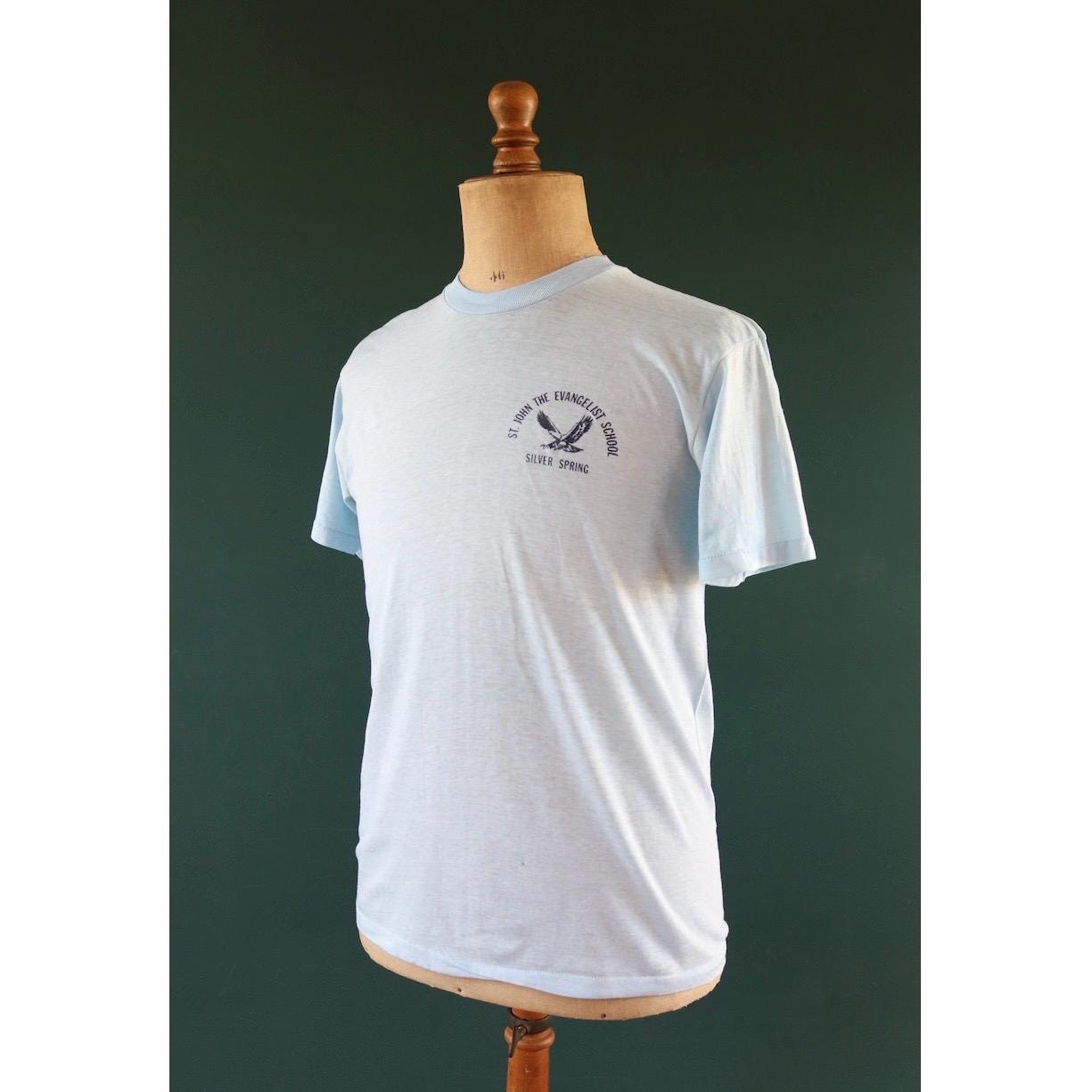 Vintage 1990s graphic t shirt - single stitch tee - made in USA - 39" chest