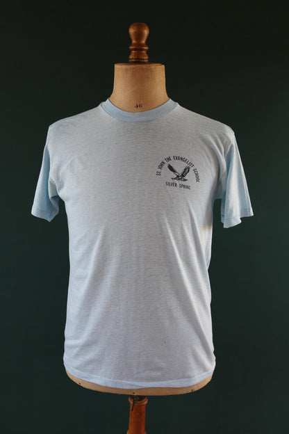 Vintage 1990s graphic t shirt - single stitch tee - made in USA - 39" chest