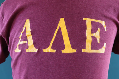 Vintage 1970s Greek letters sorority t shirt - single stitch tee - 38” chest