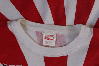 Vintage 1970s Japanese rising sun t shirt - punk vest - single stitch tee - made in USA - 37" chest