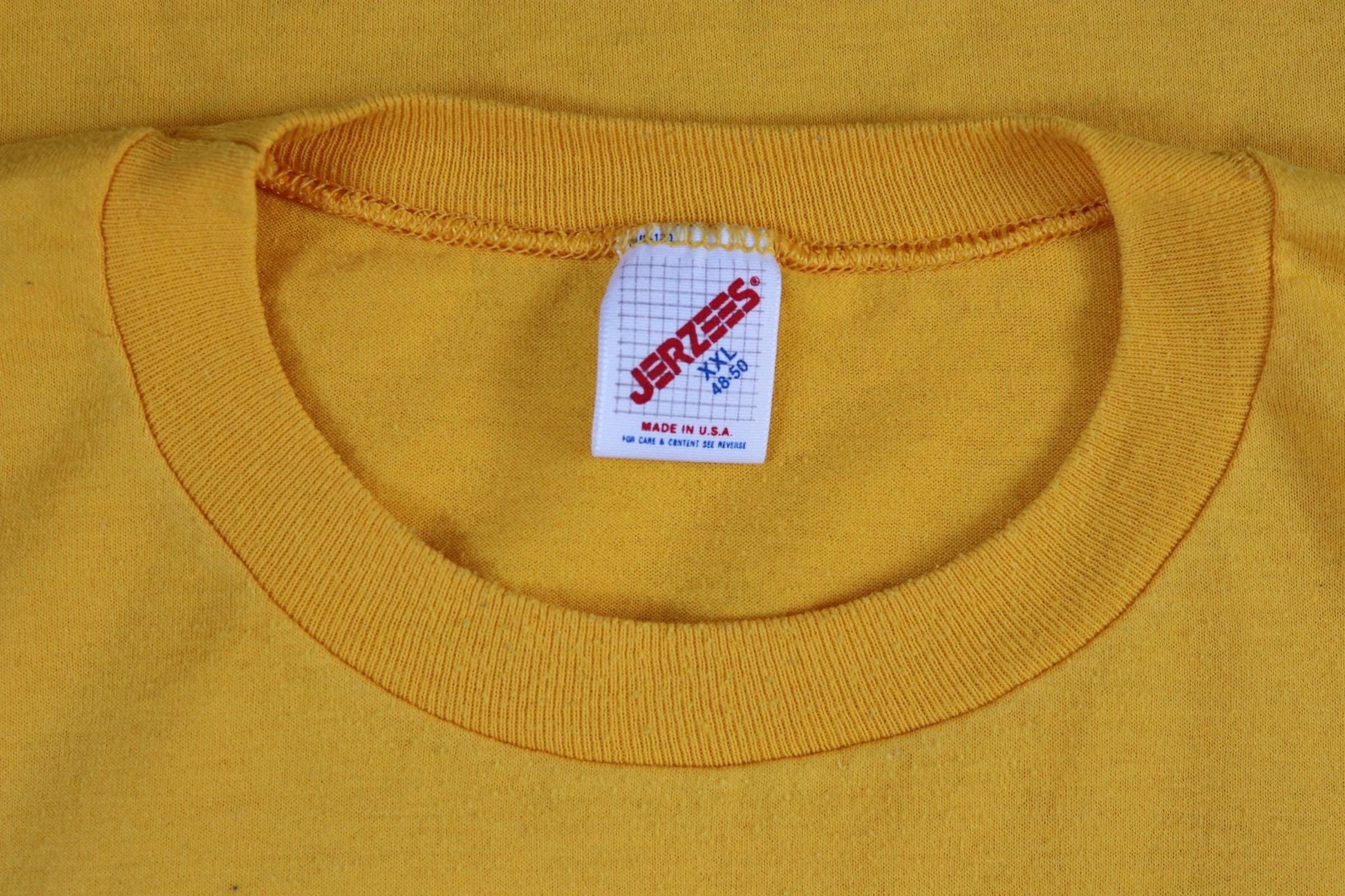 Vintage 1990s graphic t shirt - single stitch tee - made in USA - 49" chest