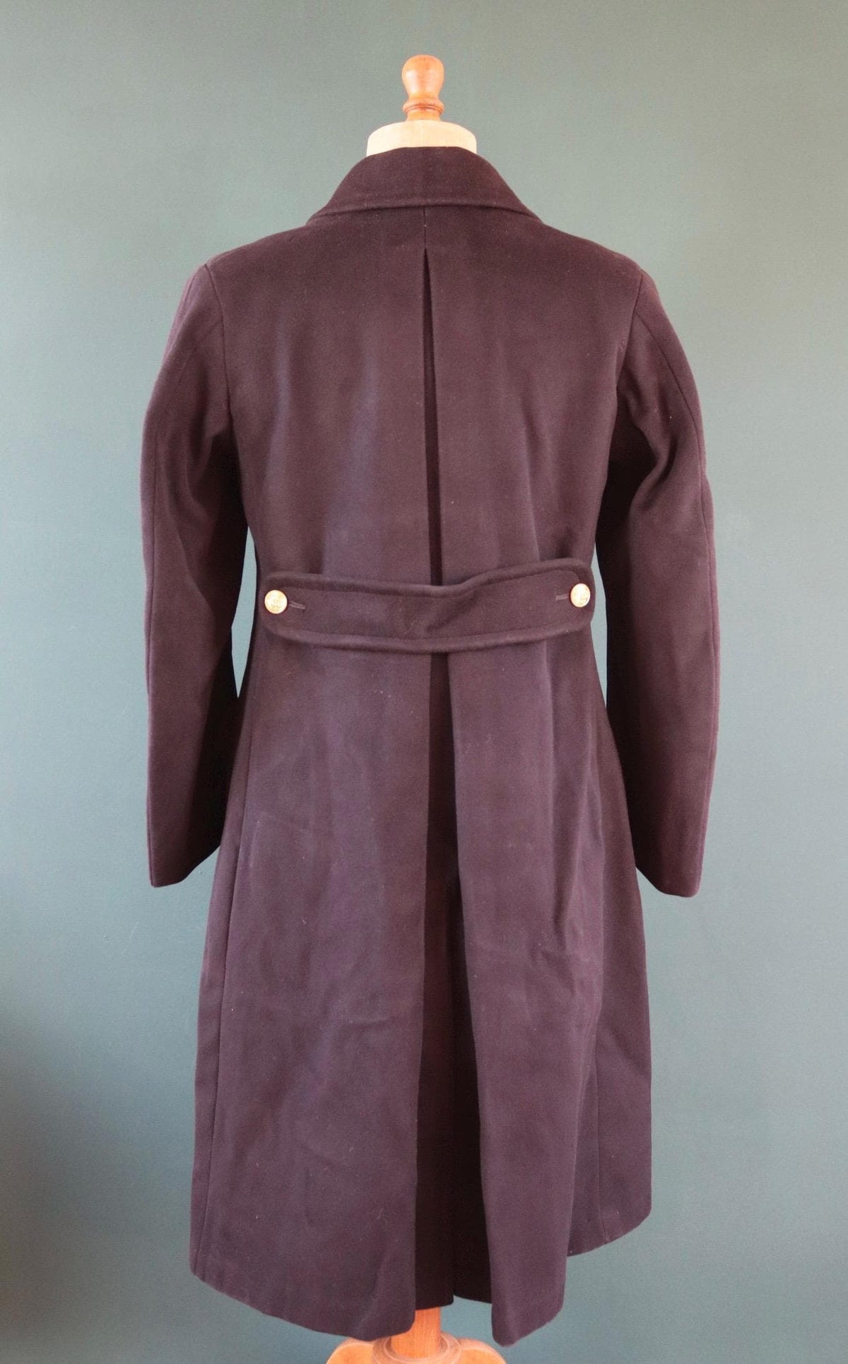Vintage 1930s Royal Yacht Squadron overcoat - Naval bridge coat - 42" chest