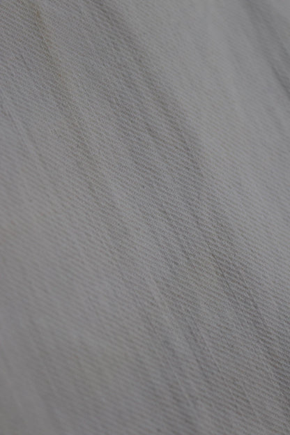 Vintage 1950s German white cotton trousers - summer pants - 36” x 29”