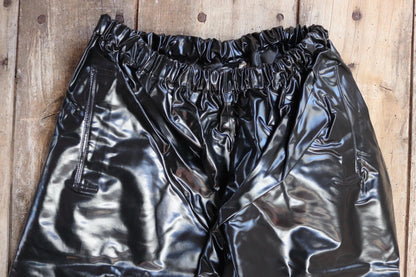 Vintage 1960s Yarmouth Oilskins waterproof trousers - deck overalls - foul weather gear - 28” 36" x 29”
