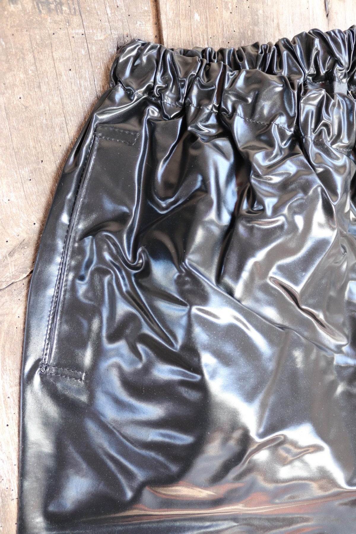 Vintage 1960s Yarmouth Oilskins waterproof trousers - deck overalls - foul weather gear - 30” 40" x 31”