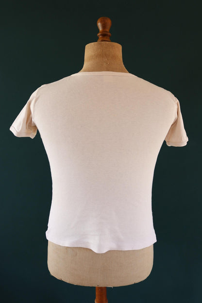 Vintage 1970s BBC Radio 1 t shirt - 247 promotional tee - 36” chest