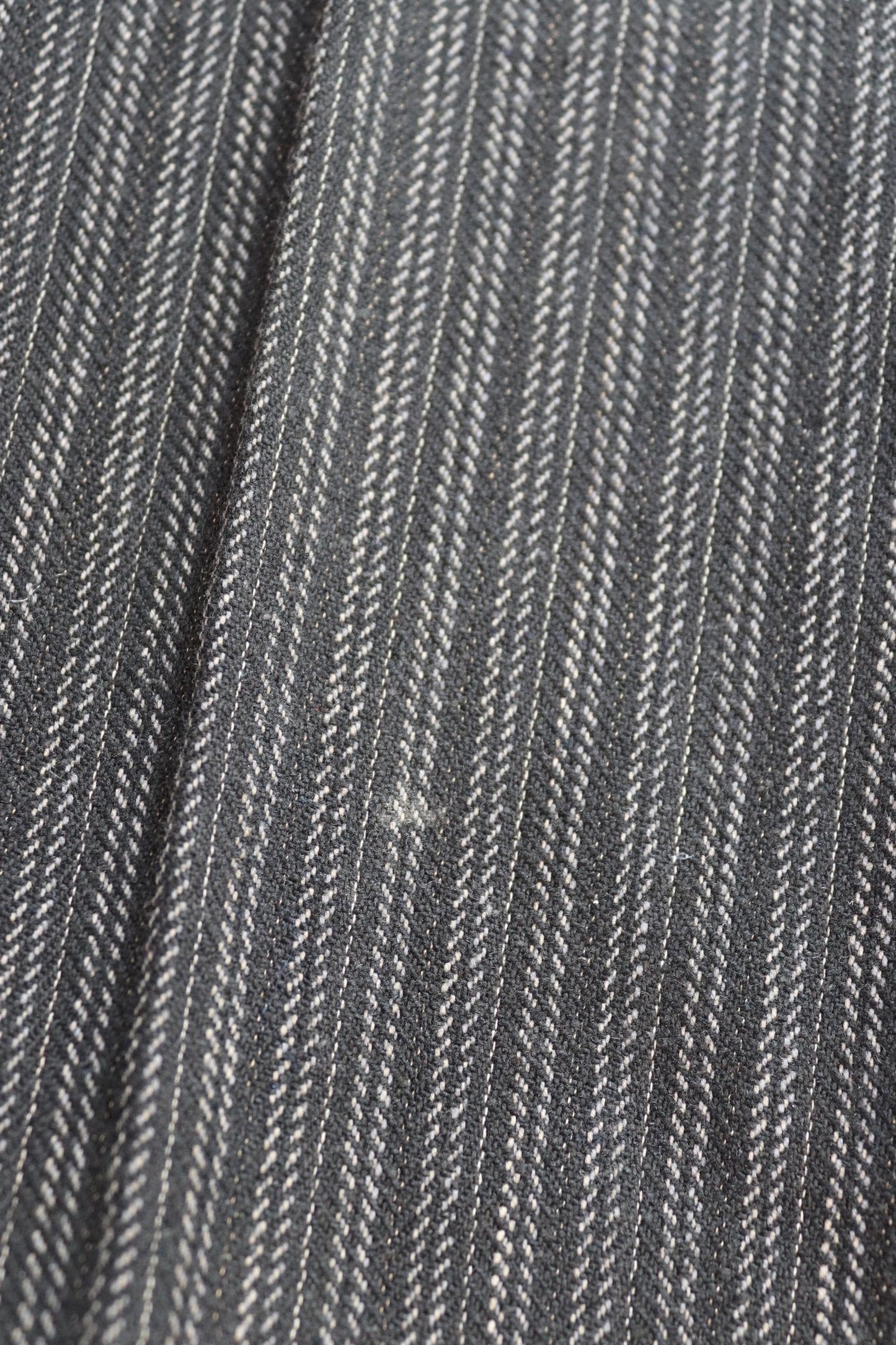 Vintage 1960s morning suit trousers - striped suit pants - 36” x 30”