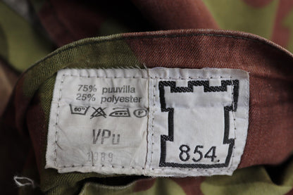 Vintage 1980s Finnish M62 camo trousers - windproof paratrooper pants - 40” x 28”