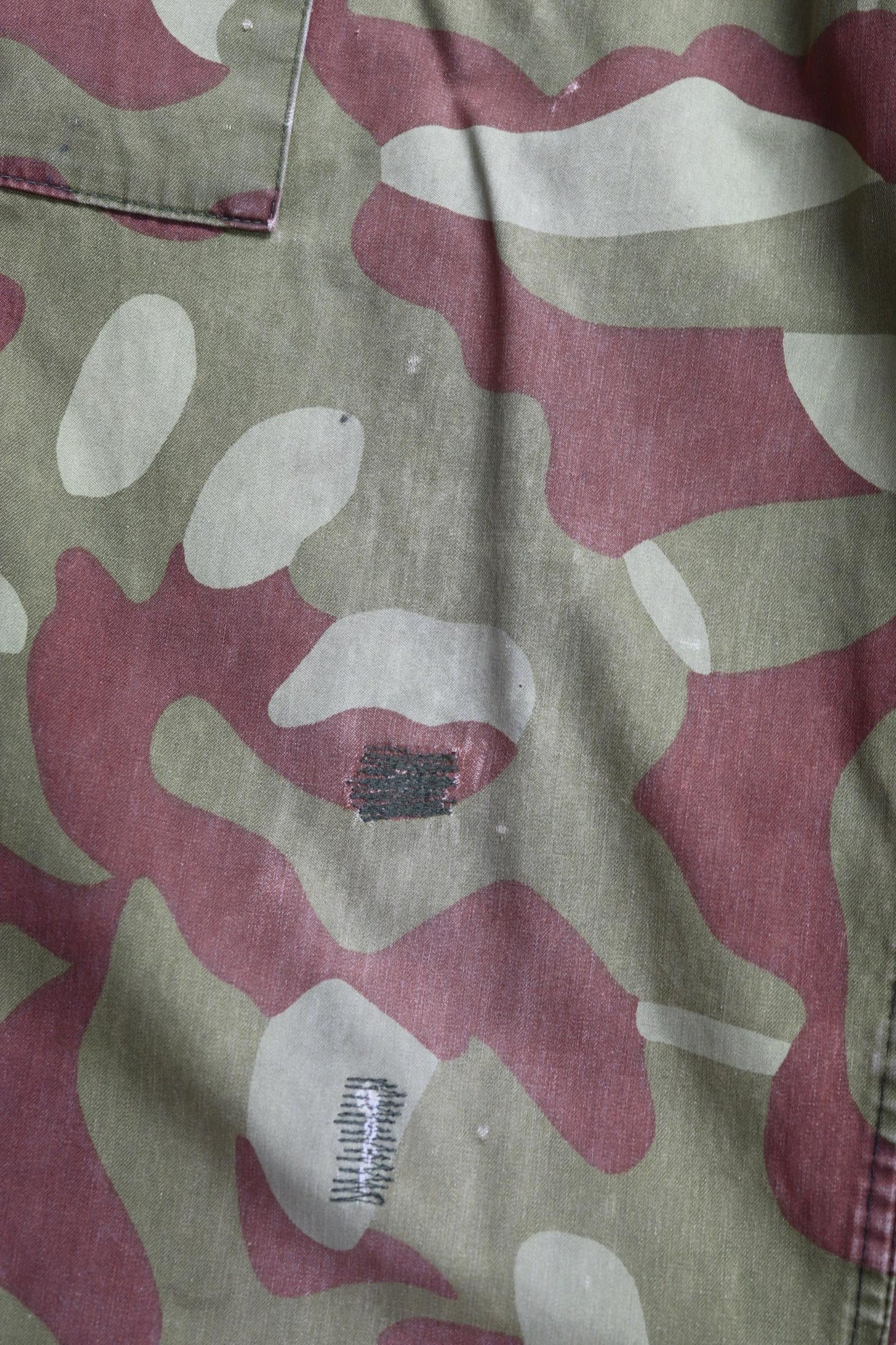 Vintage 1980s Finnish M62 camo trousers - windproof paratrooper pants - 40” x 28”
