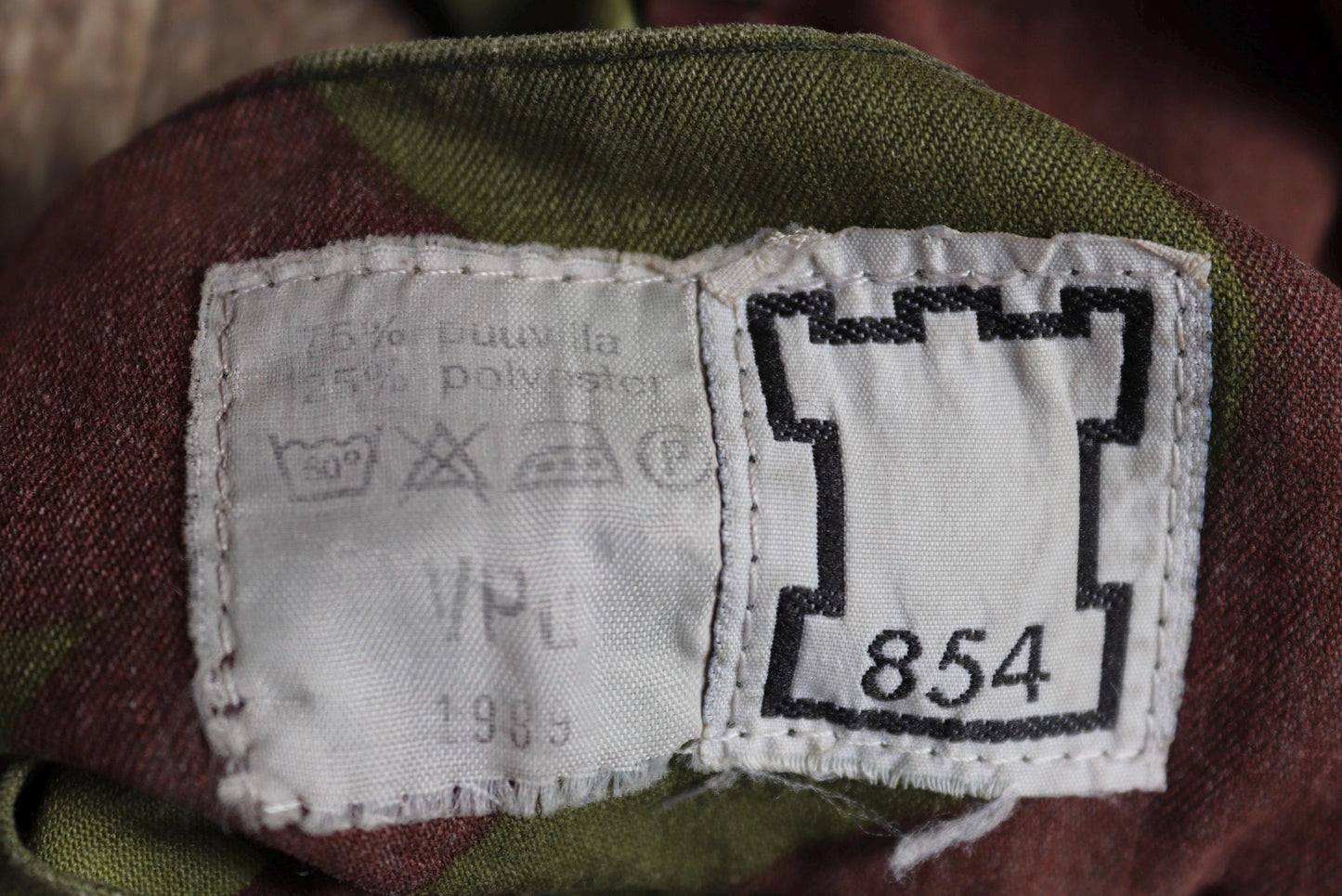 Vintage 1980s Finnish M62 camo trousers - windproof paratrooper pants - 40” x 28”