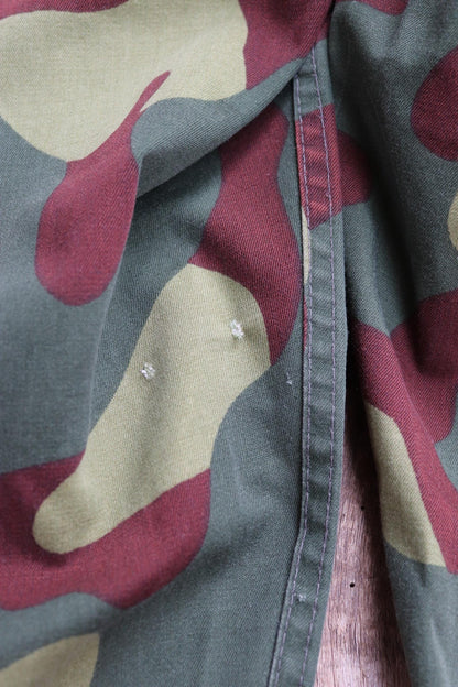Vintage 1980s Finnish M62 camo trousers - windproof paratrooper pants - 43” x 30”
