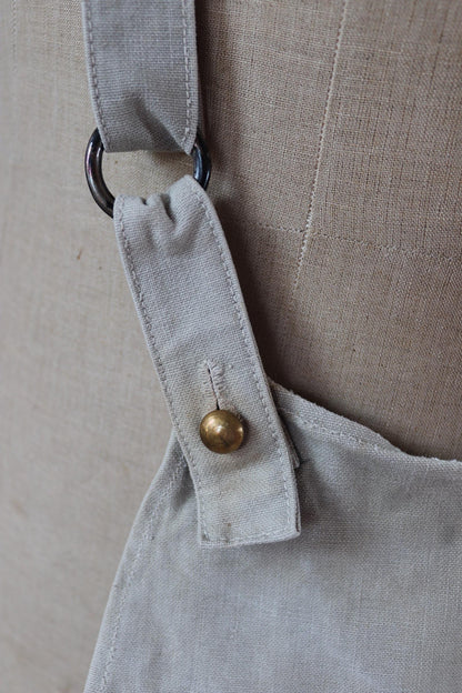 Antique WW1 military bag - Swedish army musette - cotton cross body bread bag - mattornist