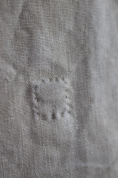 Antique WW1 military bag - Swedish army musette - cotton cross body bread bag - mattornist