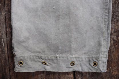 Vintage 1930s workwear trousers - 1940s Swedish military utility pants - buckle back cotton twill - 29” x 30”