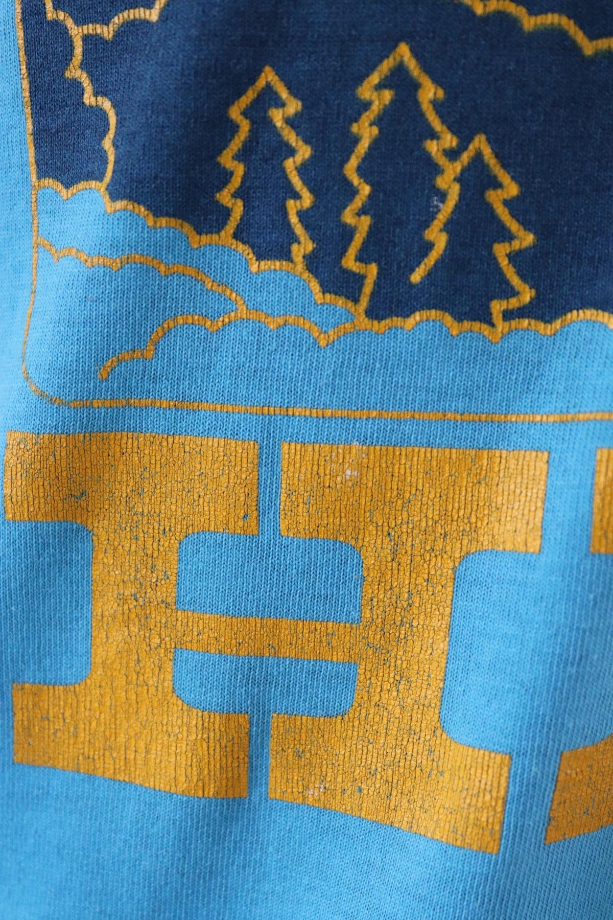 Vintage 1990s Hocking Hills graphic t shirt - single stitch tee - 41” chest