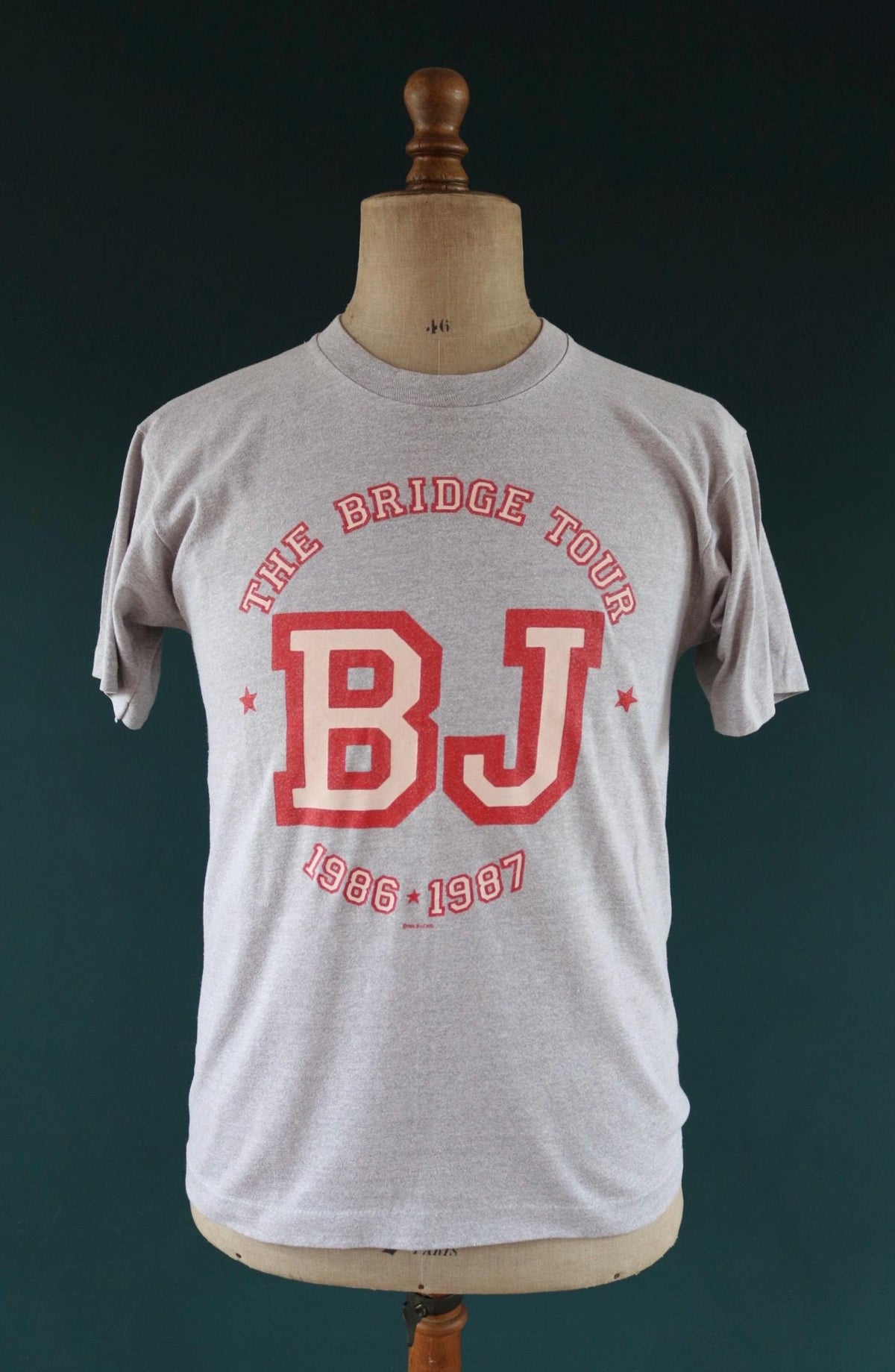Vintage 1980s Billy Joel tour t shirt - band tee - 39” chest
