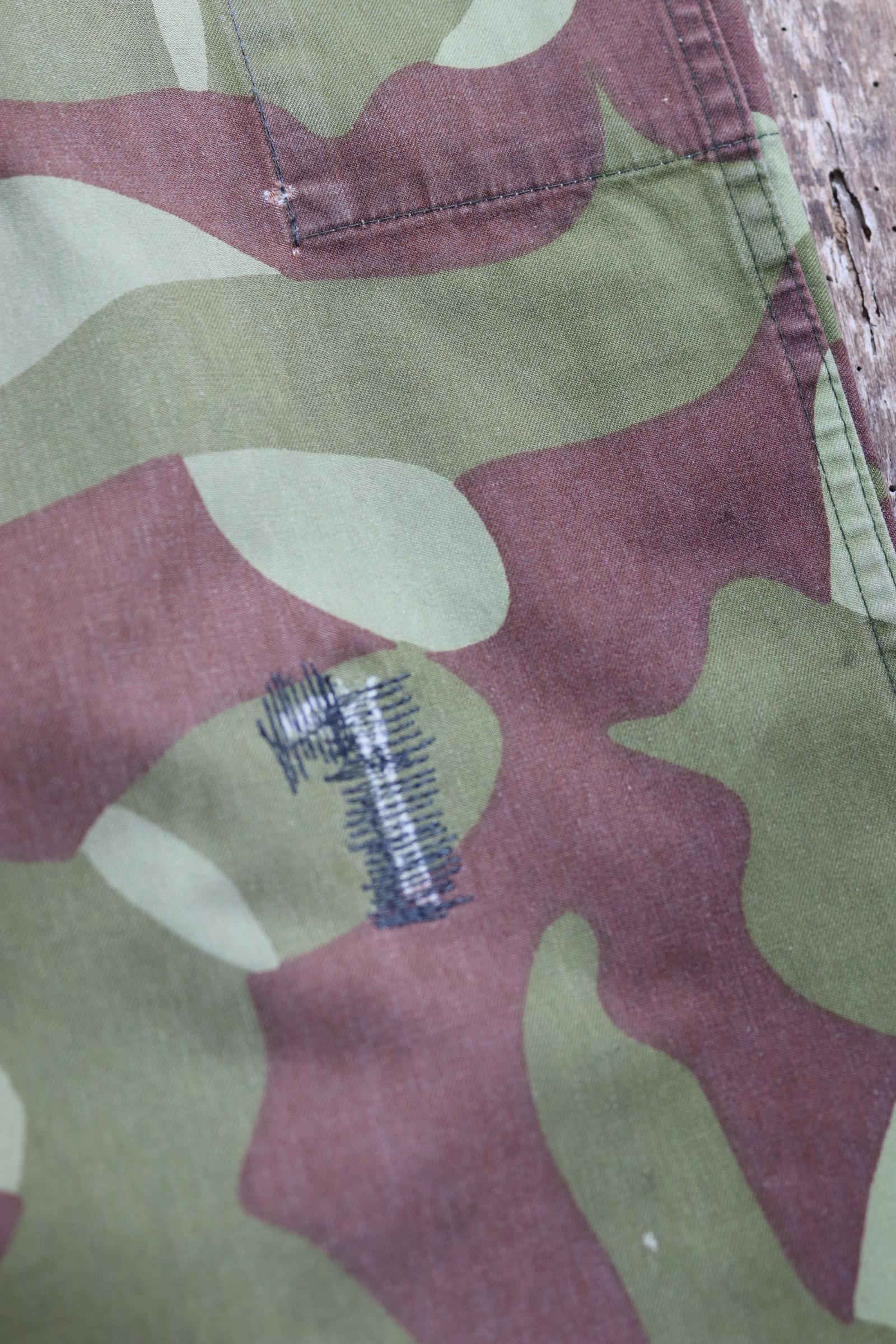 Vintage 1980s Finnish M62 camo trousers - windproof paratrooper pants - 40” x 28”