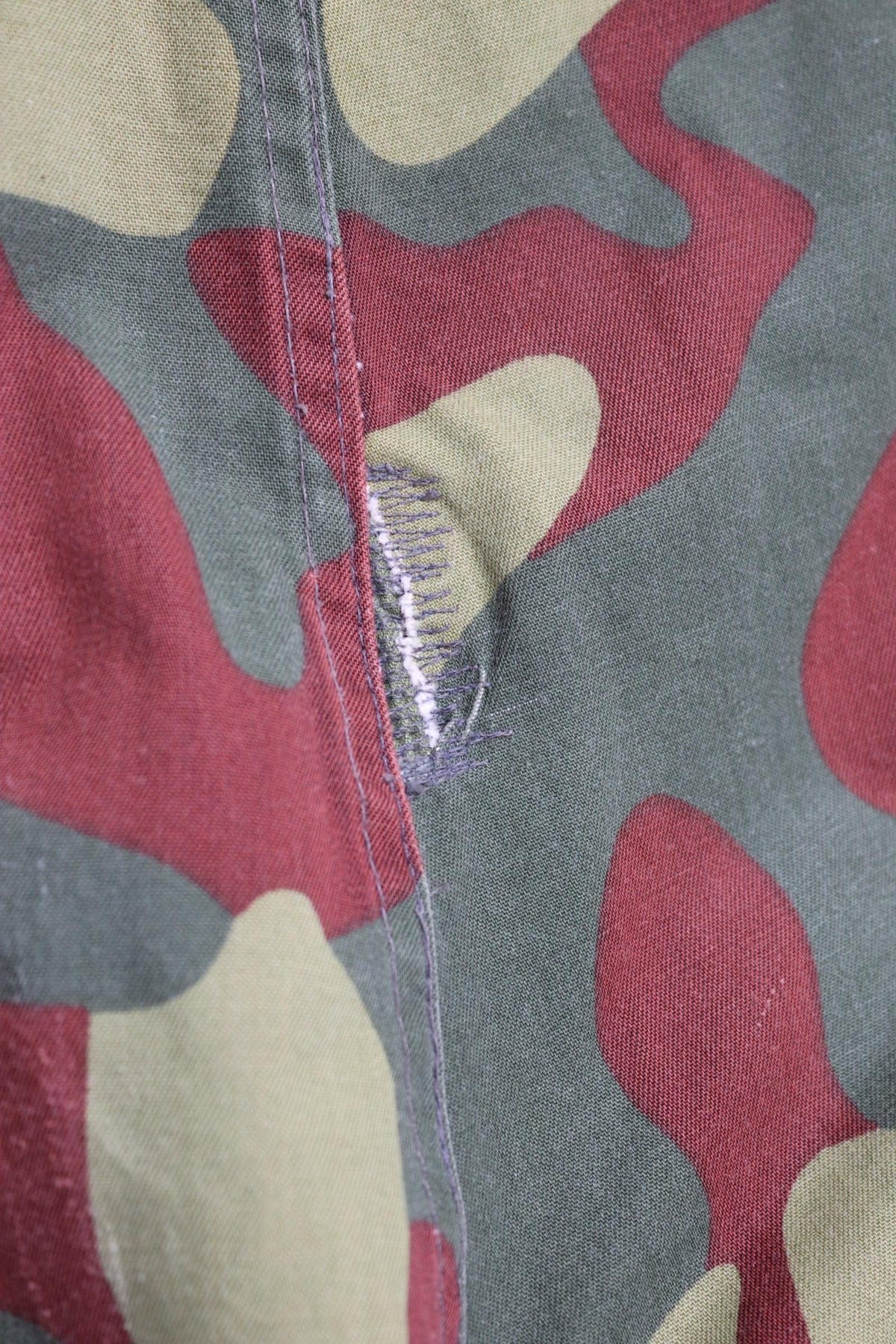 Vintage 1980s Finnish M62 camo trousers - windproof paratrooper pants - 43” x 30”