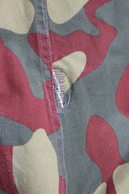 Vintage 1980s Finnish M62 camo trousers - windproof paratrooper pants - 43” x 30”