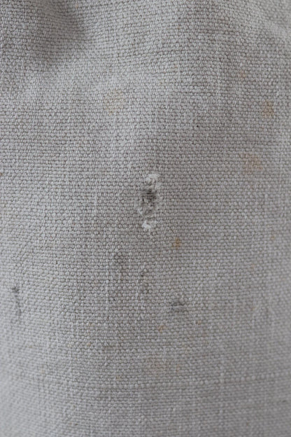 Antique WW1 military bag - Swedish army musette - cotton cross body bread bag - mattornist