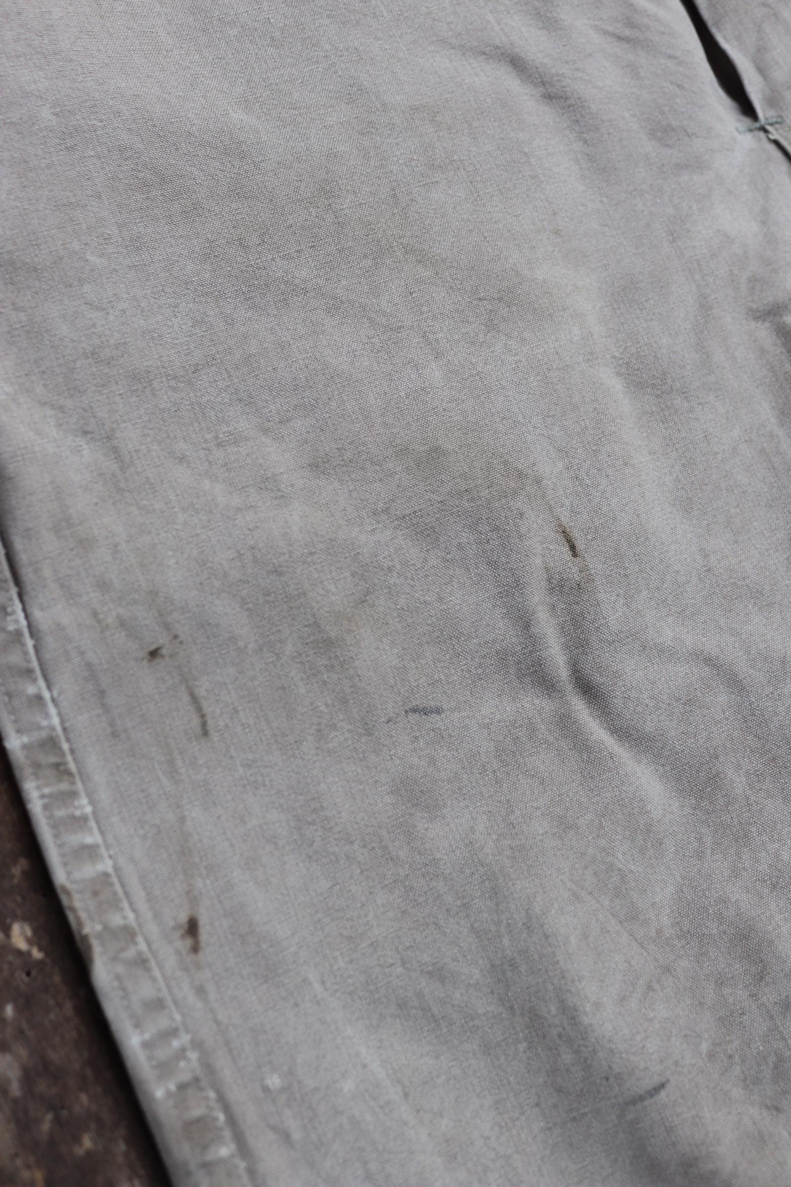 Vintage 1930s workwear trousers - 1940s Swedish military utility pants - buckle back cotton twill - 29” x 29”