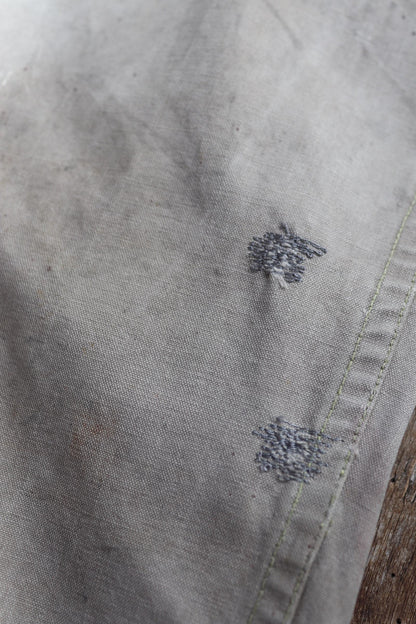 Vintage 1930s workwear trousers - 1940s Swedish military utility pants - buckle back cotton twill - 29” x 30”