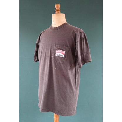 Vintage 1990s Marlboro Adventure Team t shirt - coyote bluff - tobacco advertising - 47” chest