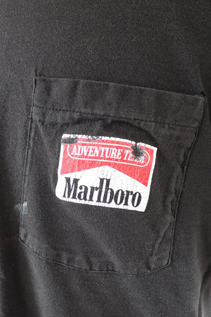 Vintage 1990s Marlboro Adventure Team t shirt - coyote bluff - tobacco advertising - 47” chest