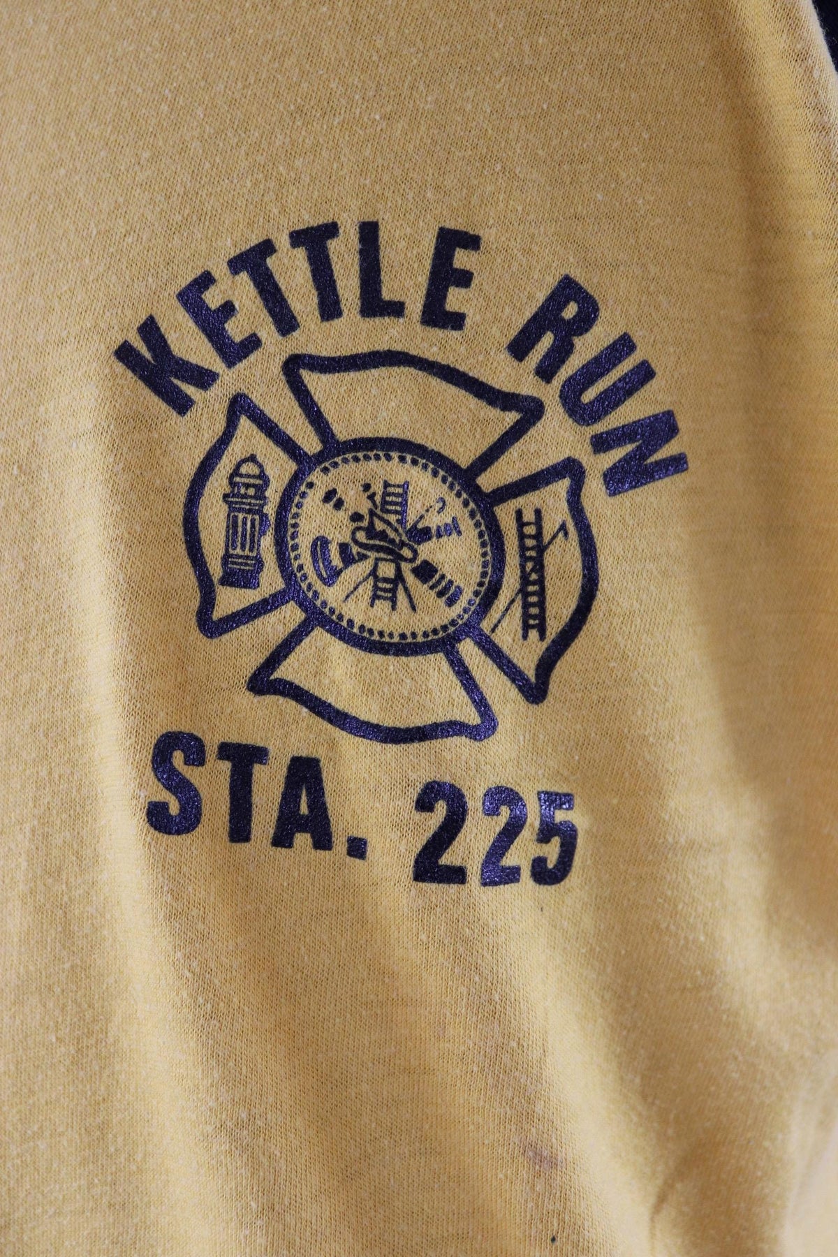 Vintage 1980s firefighter t shirt - sportswear - 44" chest