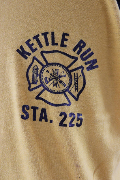 Vintage 1980s firefighter t shirt - sportswear - 44" chest