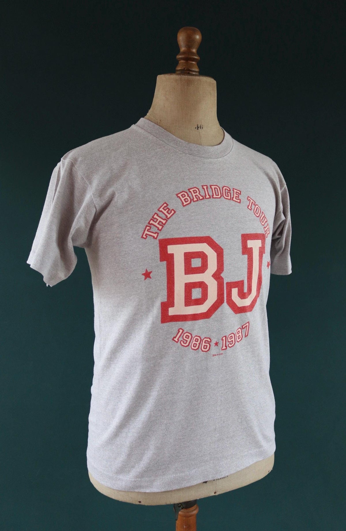 Vintage 1980s Billy Joel tour t shirt - band tee - 39” chest