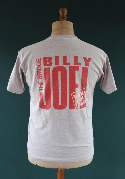 Vintage 1980s Billy Joel tour t shirt - band tee - 39” chest
