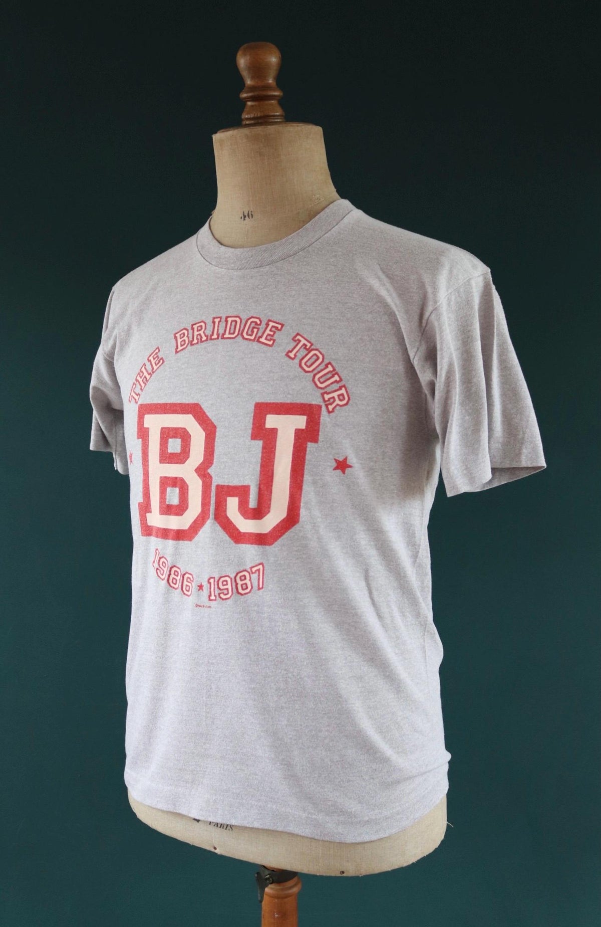 Vintage 1980s Billy Joel tour t shirt - band tee - 39” chest